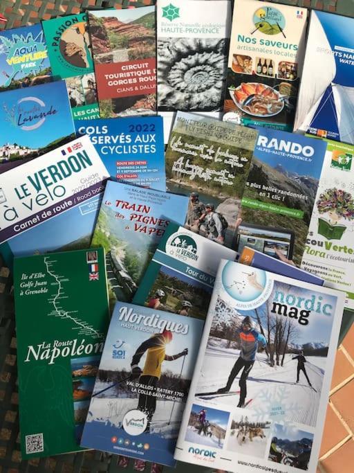 La Maison Des Pins Saint-Julien-du-Verdon Eksteriør billede